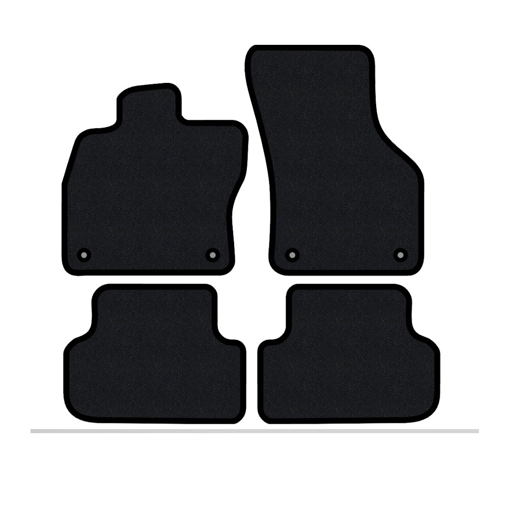 Mitsubishi Colt CZT 3 Kapı 2005-2008 Lüks Halı Paspas Seti Siyah