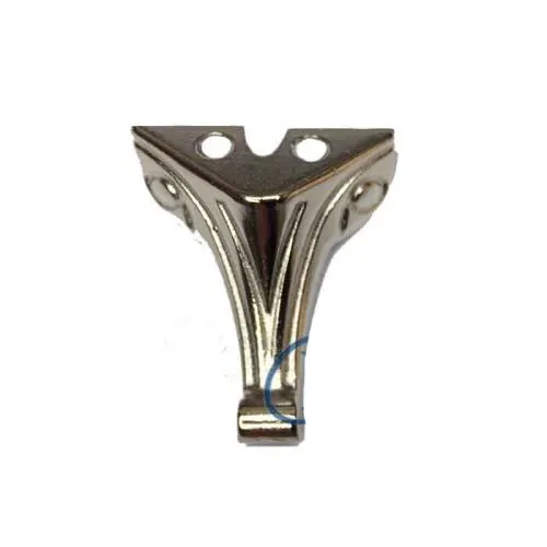 Just Cheap Store Moda Ahşap Sandik Ayaği, Kutu Ayak 2,5 Cm - Nikel, 100 Adet