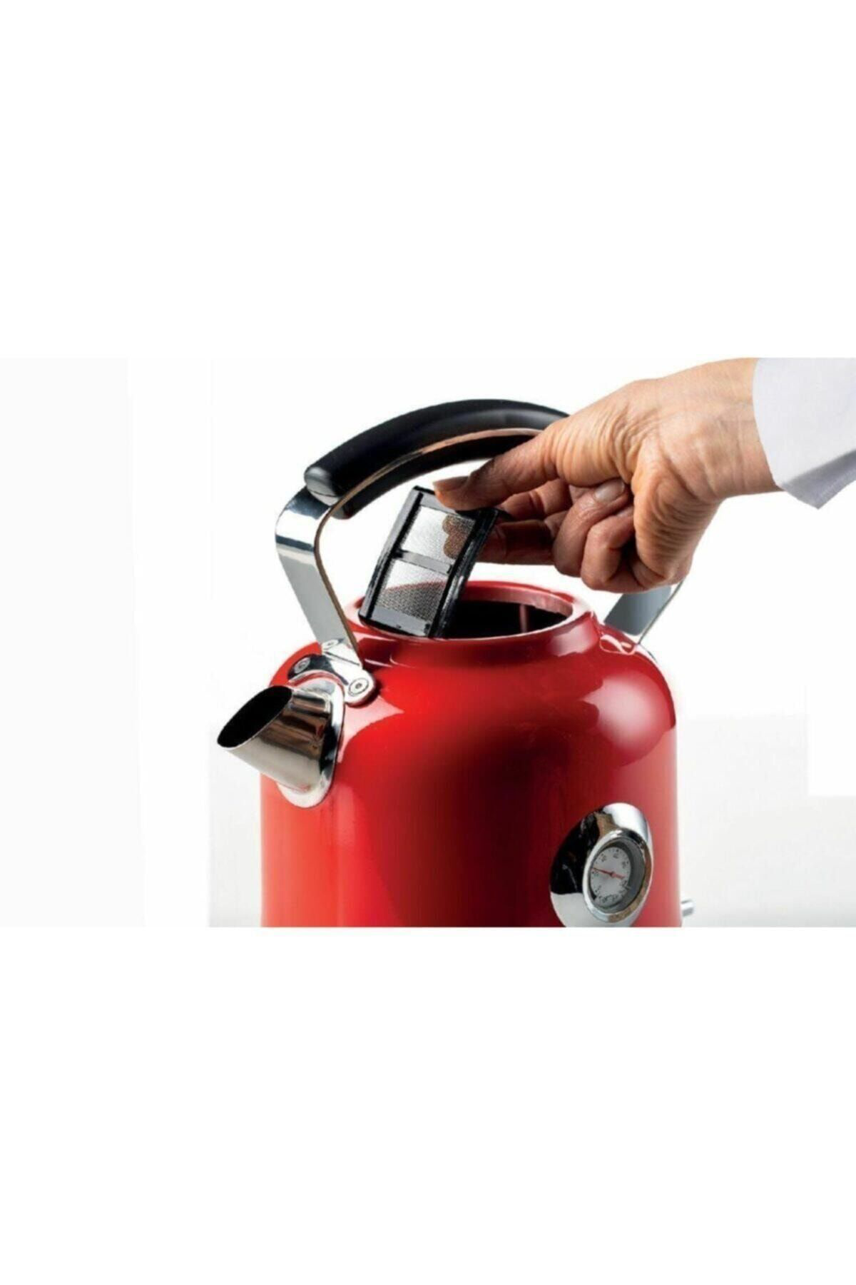 Ariete Moderna 2854 Çelik Kettle Kirmizi
