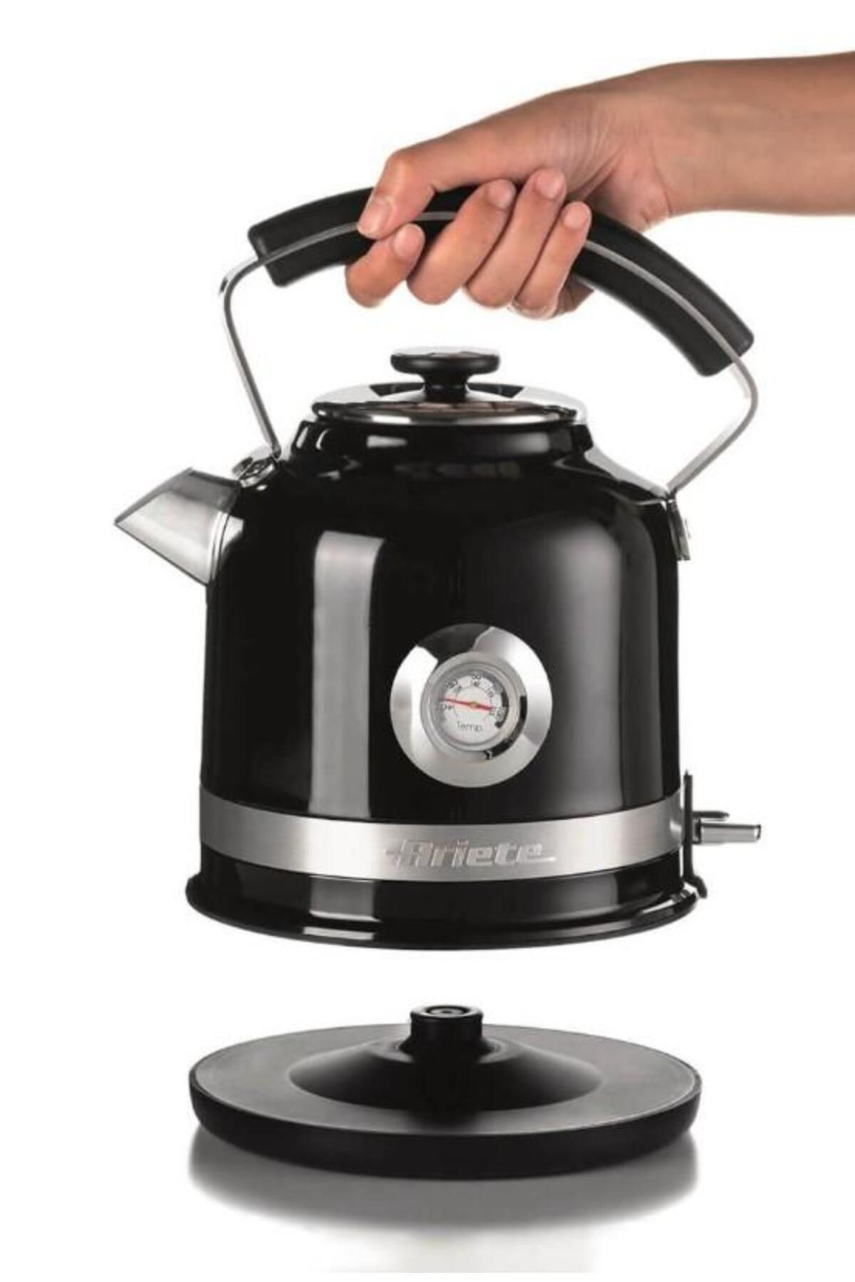 Ariete Moderna 2854 Çelik Kettle Siyah