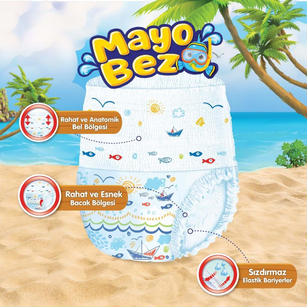 Just Cheap Store Molfix Mayo Bez 4-5 Beden 9-15 Kg 11 Adet