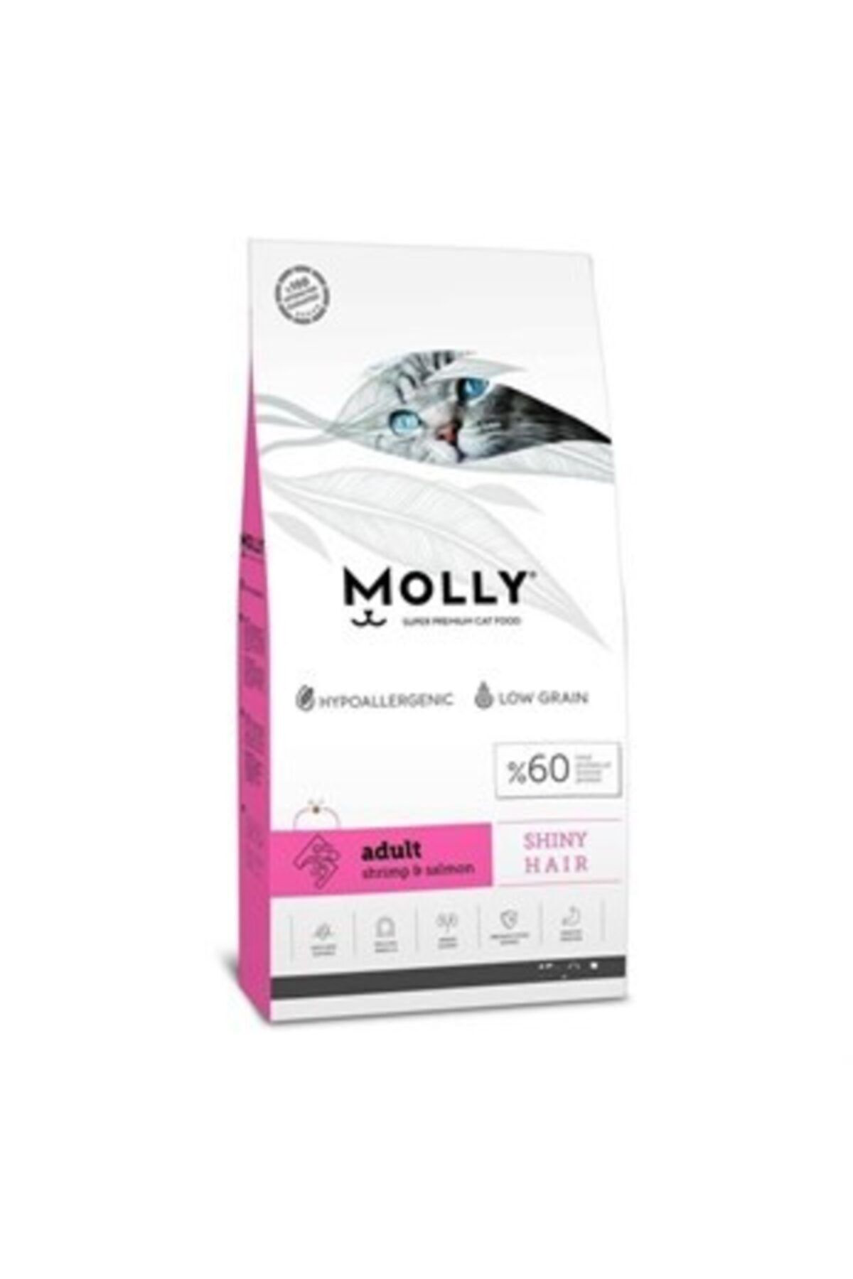 Molly  Düşük Tahilli Hipoalerjenik Karides Ve Somonlu Yetişkin Ked