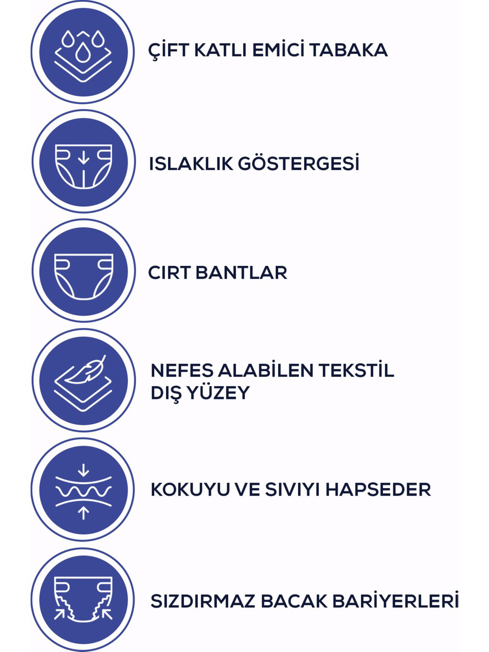 Moly  Bel Bantli Hasta Bezi Medium 30'Lu
