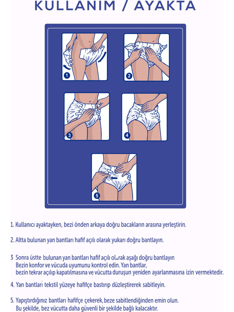 Moly  Bel Bantli Hasta Bezi Medium 30'Lu