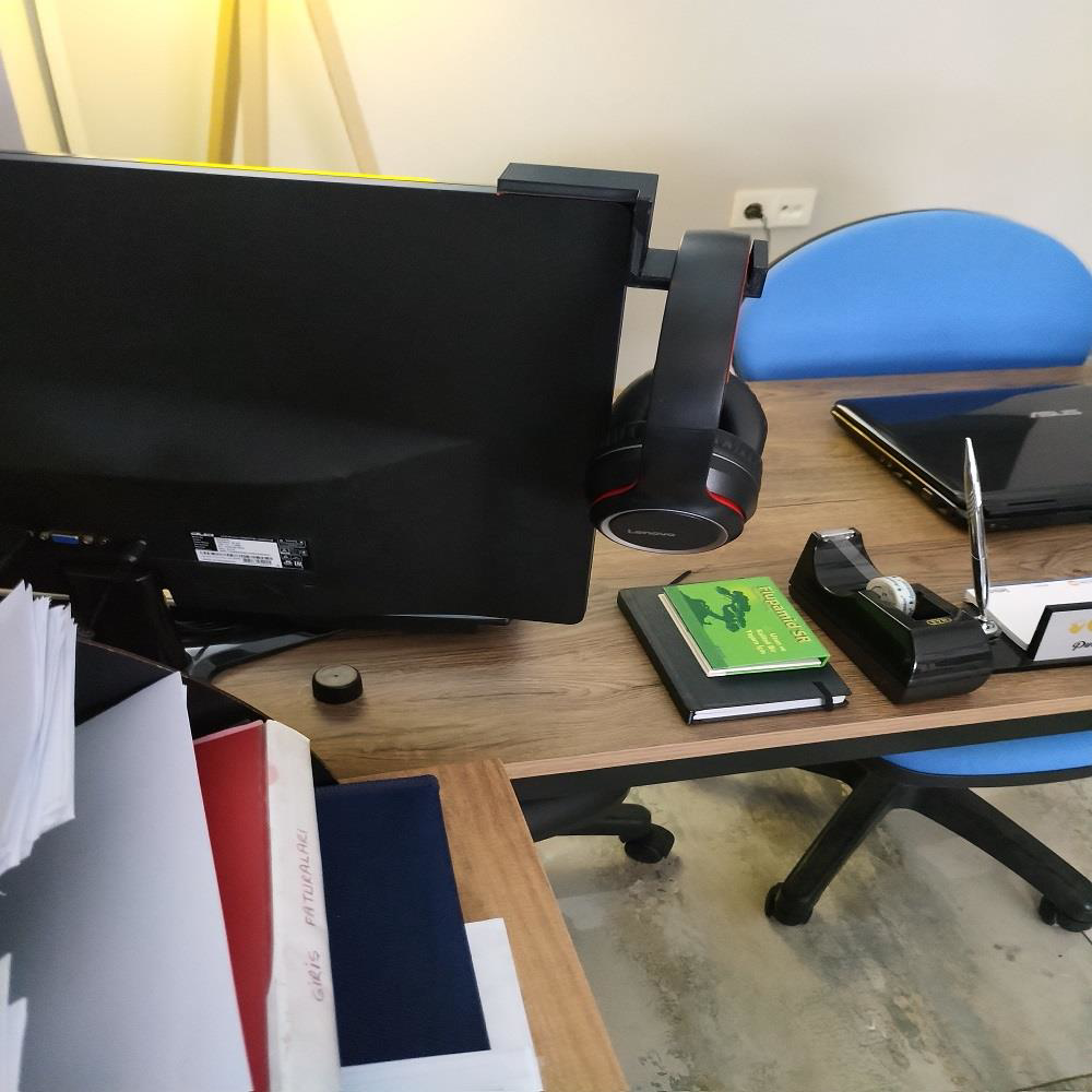 Private Monitor Takilan Oyuncu Kulaklik Standi Gamer Headset Stand Kulakl