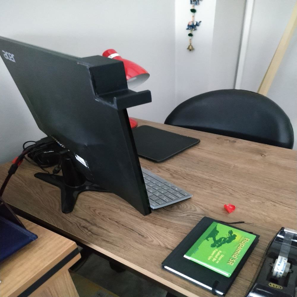 Private Monitor Takilan Oyuncu Kulaklik Standi Gamer Headset Stand Kulakl