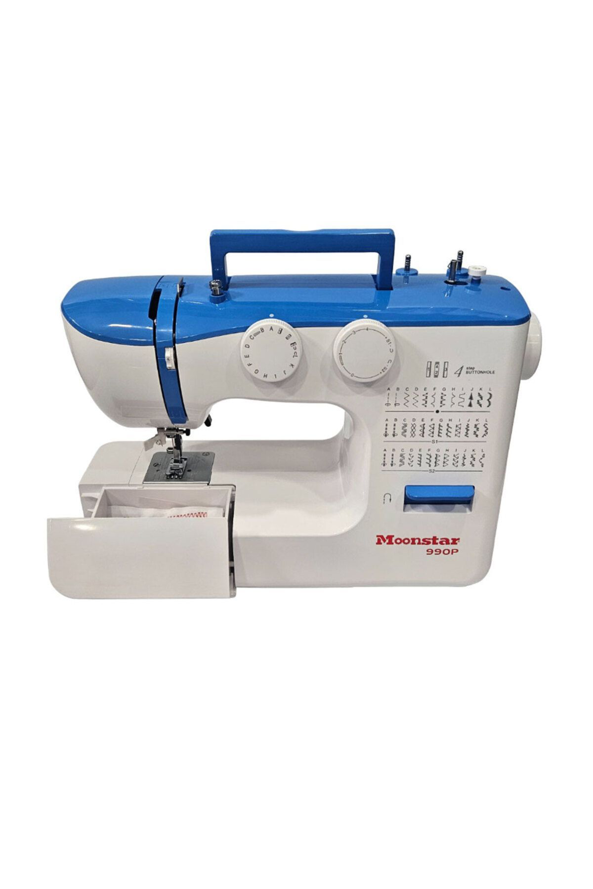 Curves Moonstar 990P Ev Tipi Düz Dikiş Makinesi 36 Desenli