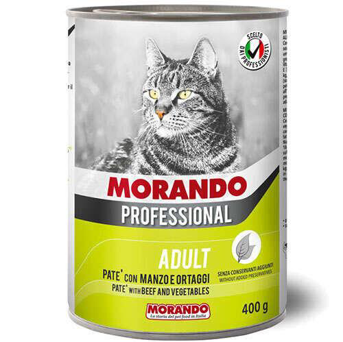 Miglior Gatto Morando Pate Biftek Ve Sebzeli Kedi Konservesi 400 Gr