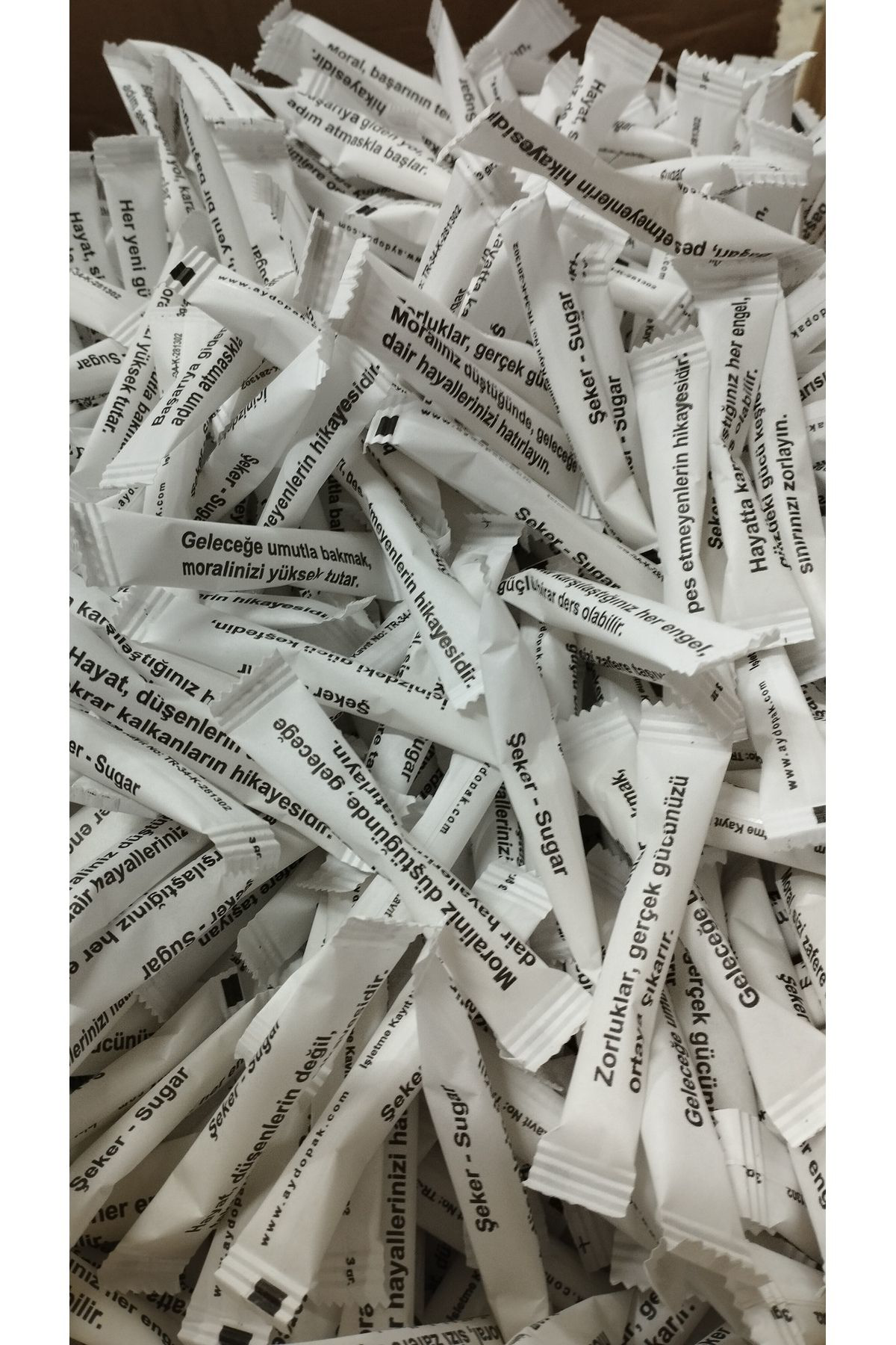 Aydopak Motivasyon Sözleri Stick Şeker 3Gr/ 100 Adet / 300Gr