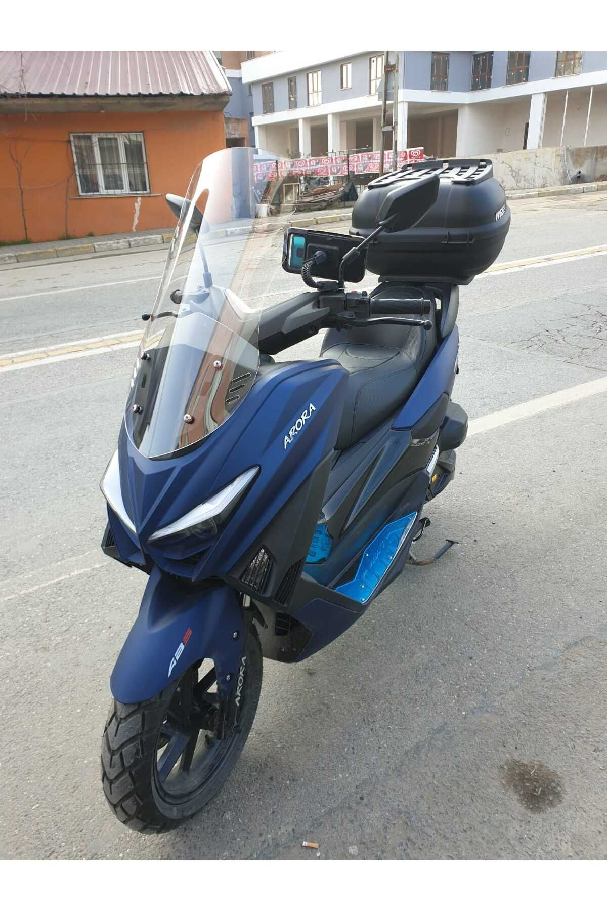 Motocam  Arora Max T 150 Siperlik Ön Cam 2022-2025 Model 65Cm Şeff