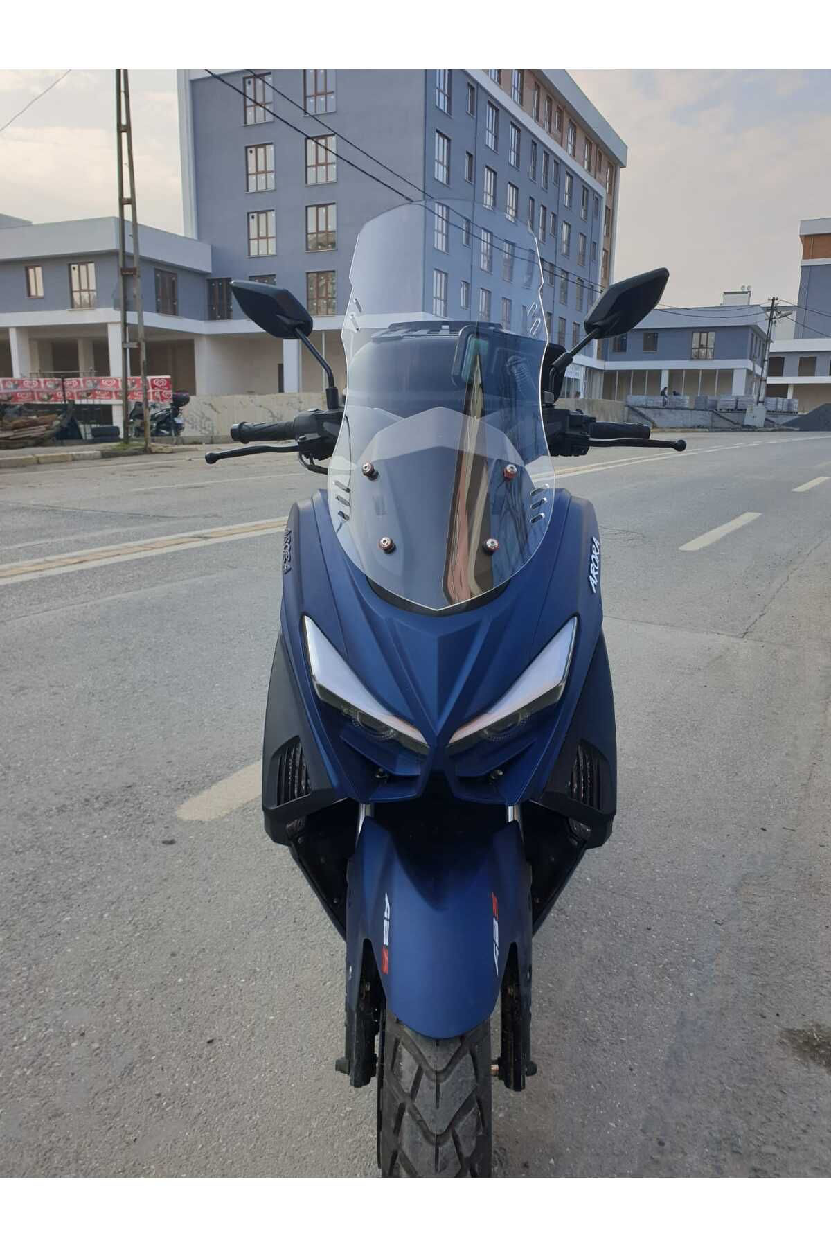Motocam  Arora Max T 150 Siperlik Ön Cam 2022-2025 Model 65Cm Şeff