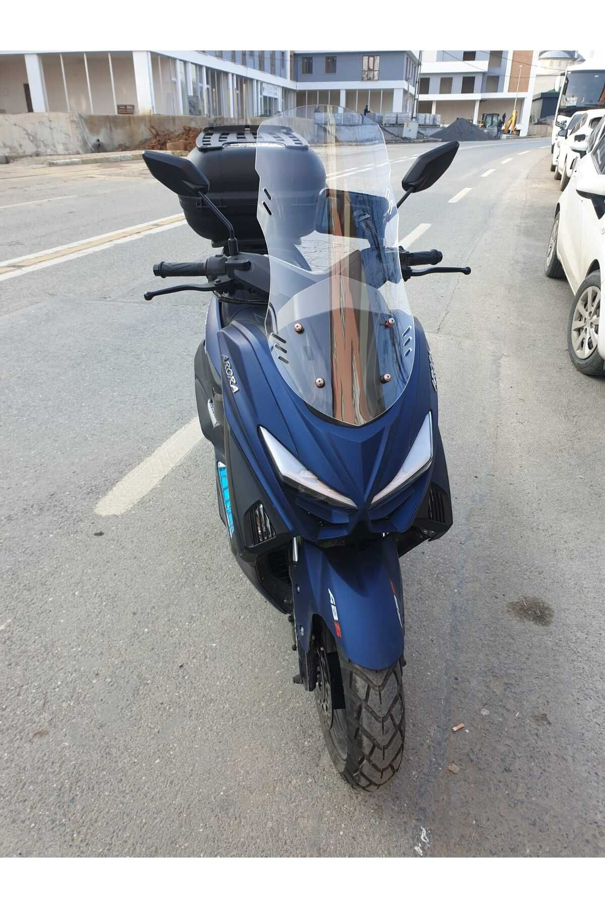 Motocam  Arora Max T 150 Siperlik Ön Cam 2022-2025 Model 65Cm Şeff