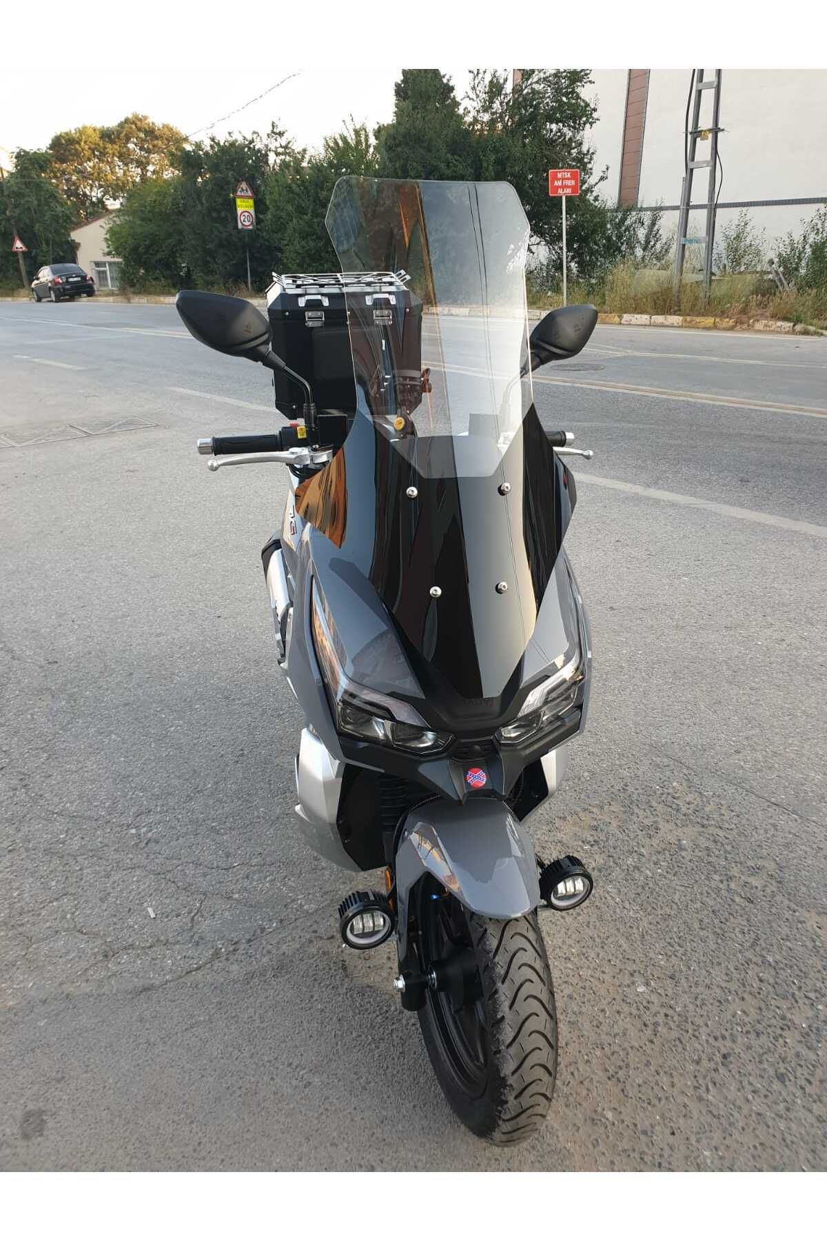 Motocam  Rks Freccia 150 Siperlik Ön Cam 2022-2025 Model 78Cm Şeff