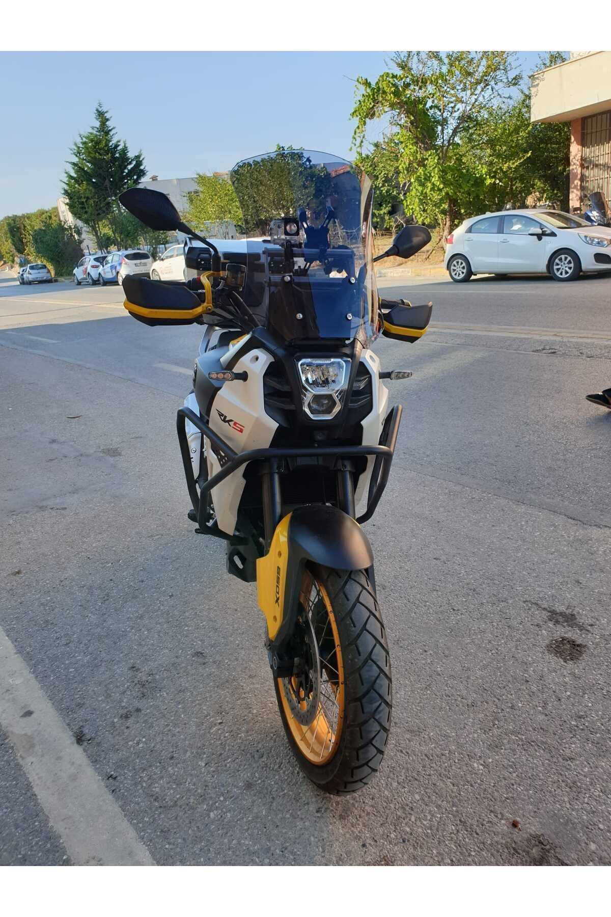Motocam  Rks Svt 650 X Siperlik Ön Cam 2023-2025 Model 50Cm Füme R