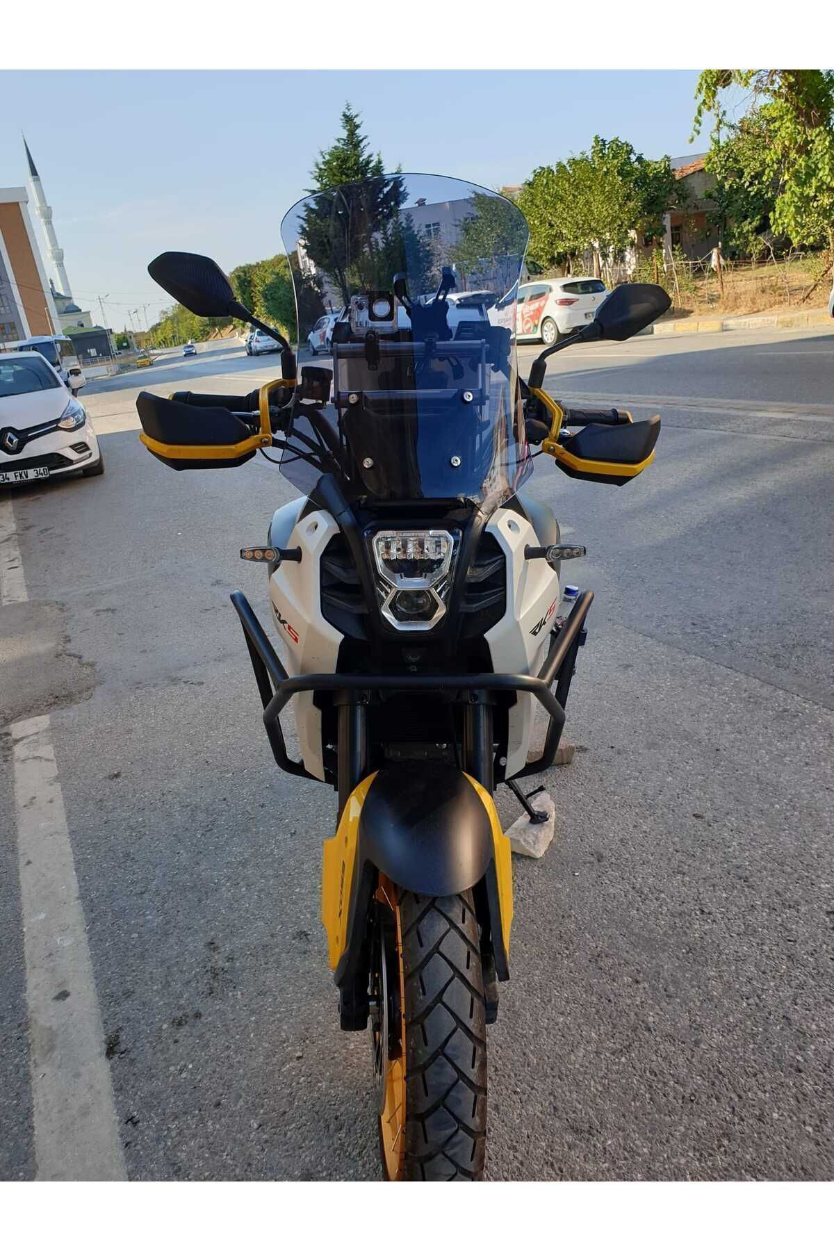 Motocam  Rks Svt 650 X Siperlik Ön Cam 2023-2025 Model 50Cm Füme R