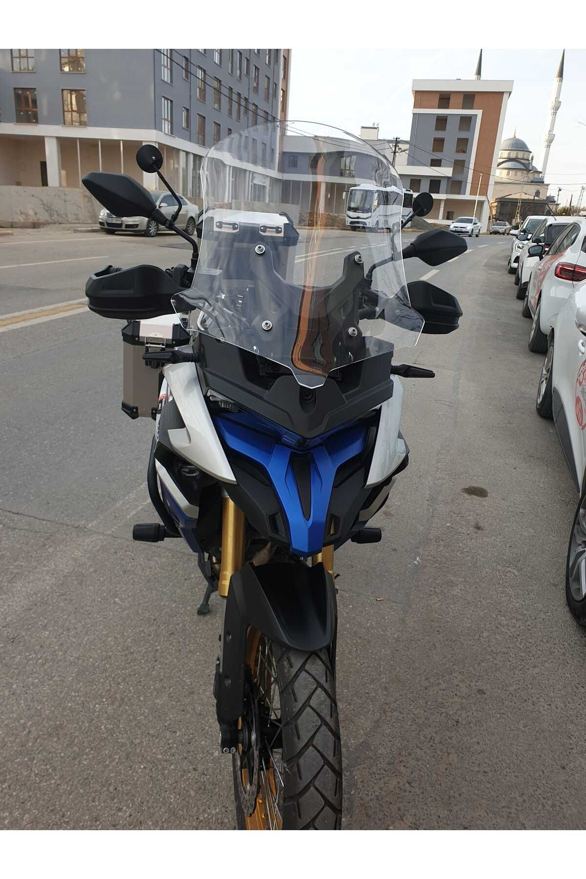 Motocam  Voge Ds 625X Siperlik Ön Cam 2023-2025 Model 56Cm Şeffaf 
