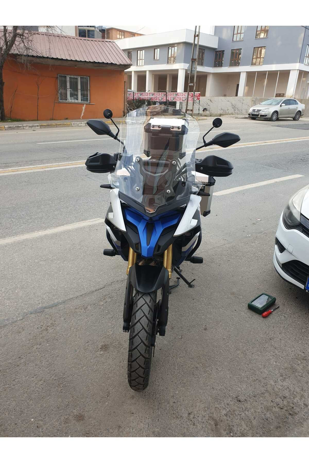 Motocam  Voge Ds 625X Siperlik Ön Cam 2023-2025 Model 56Cm Şeffaf 