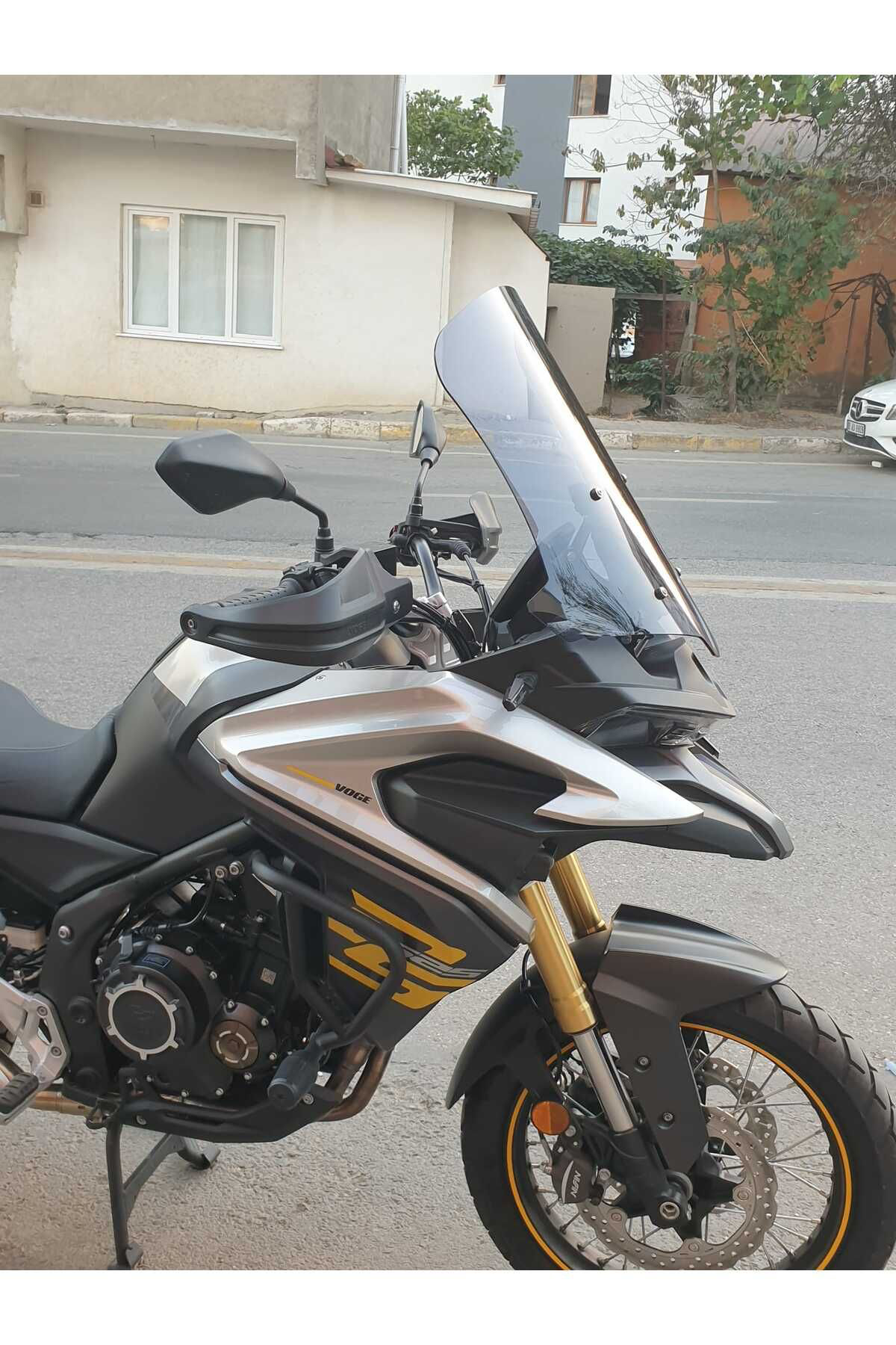 Motocam  Voge Dsx 525 Siperlik Ön Cam 2023-2025 Model 65Cm Açik Fü