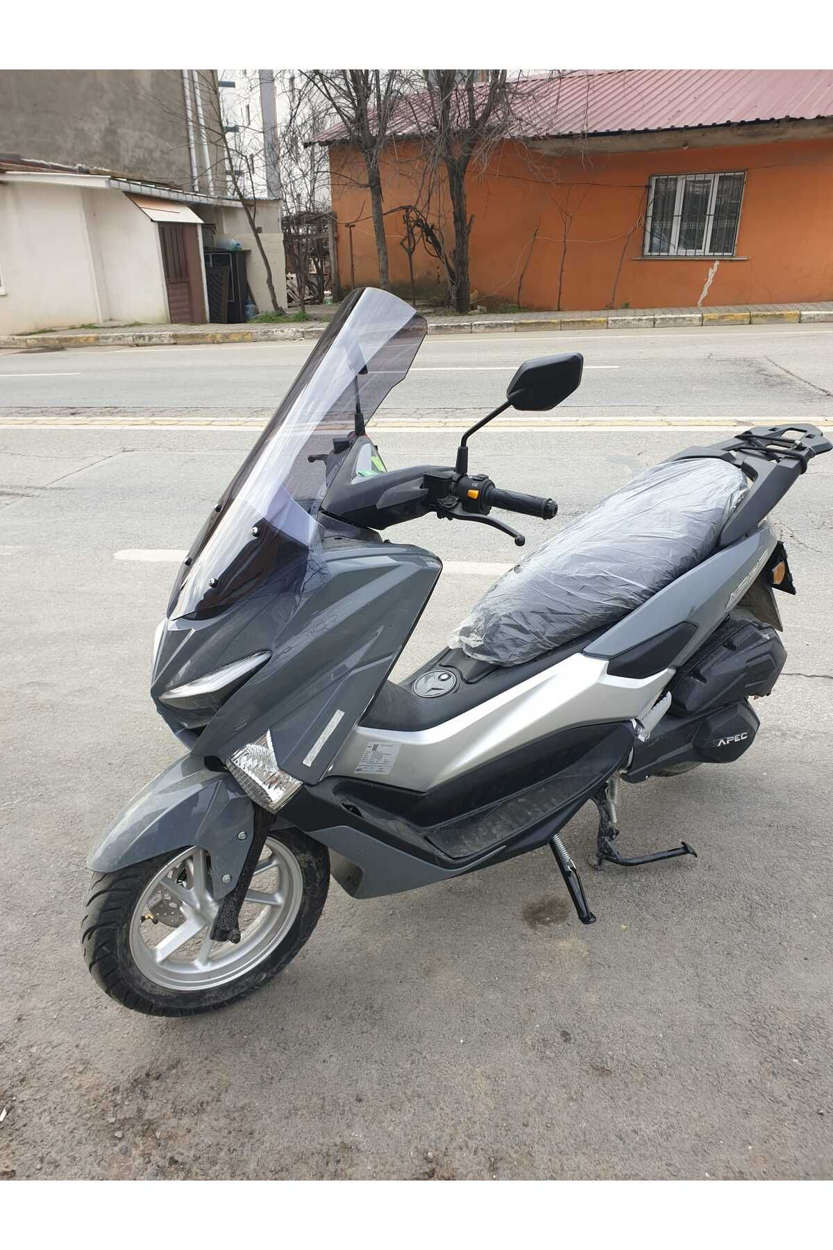 Motocam  Volta Apec Apx5 Siperlik Ön Cam 2023-2025 Model 57Cm Füme
