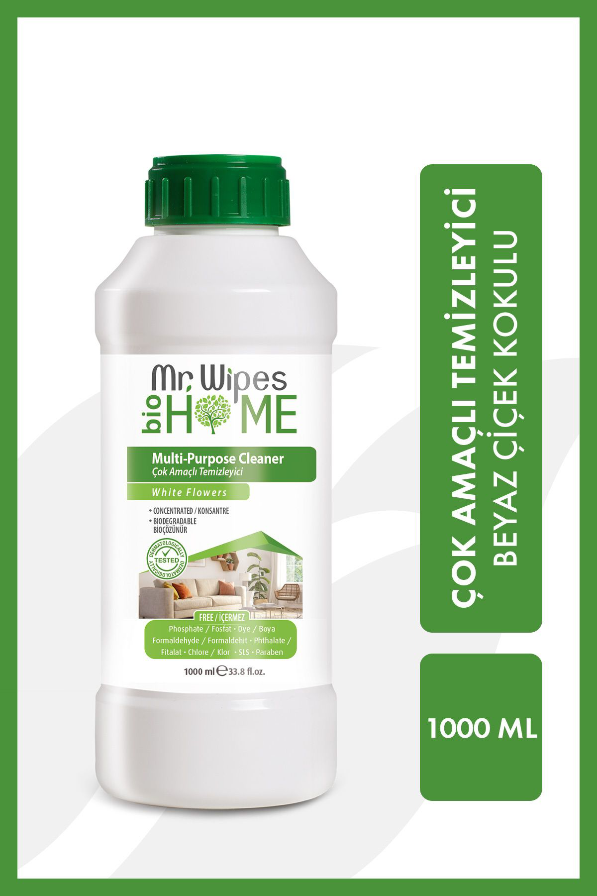 Farmasi Mr. Wipes Bio Home Çok Amaçli Temizleyici Çiçek Kokulu 1000 Ml
