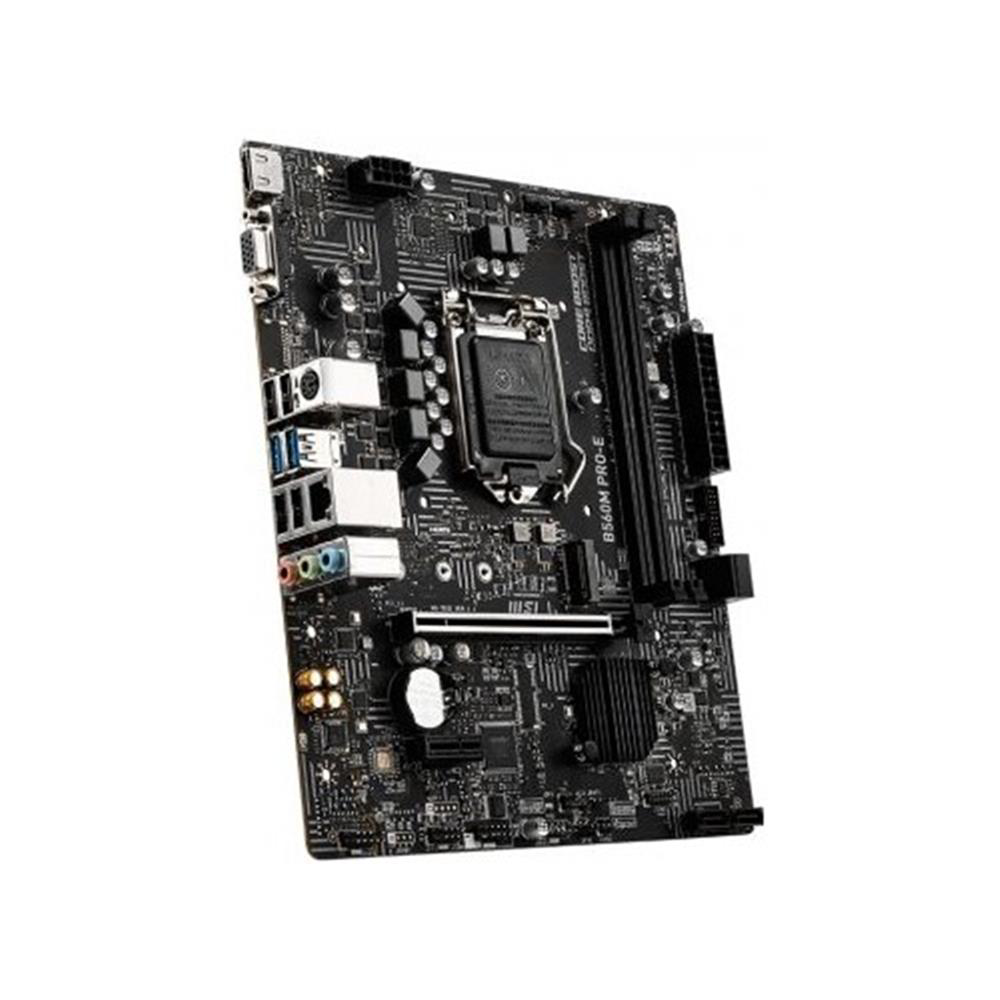 Msı B560M Pro-E Soket 1200 Ddr4 4800 (Oc) Pcı-E Gen 4 ,m.2 Usb3.2