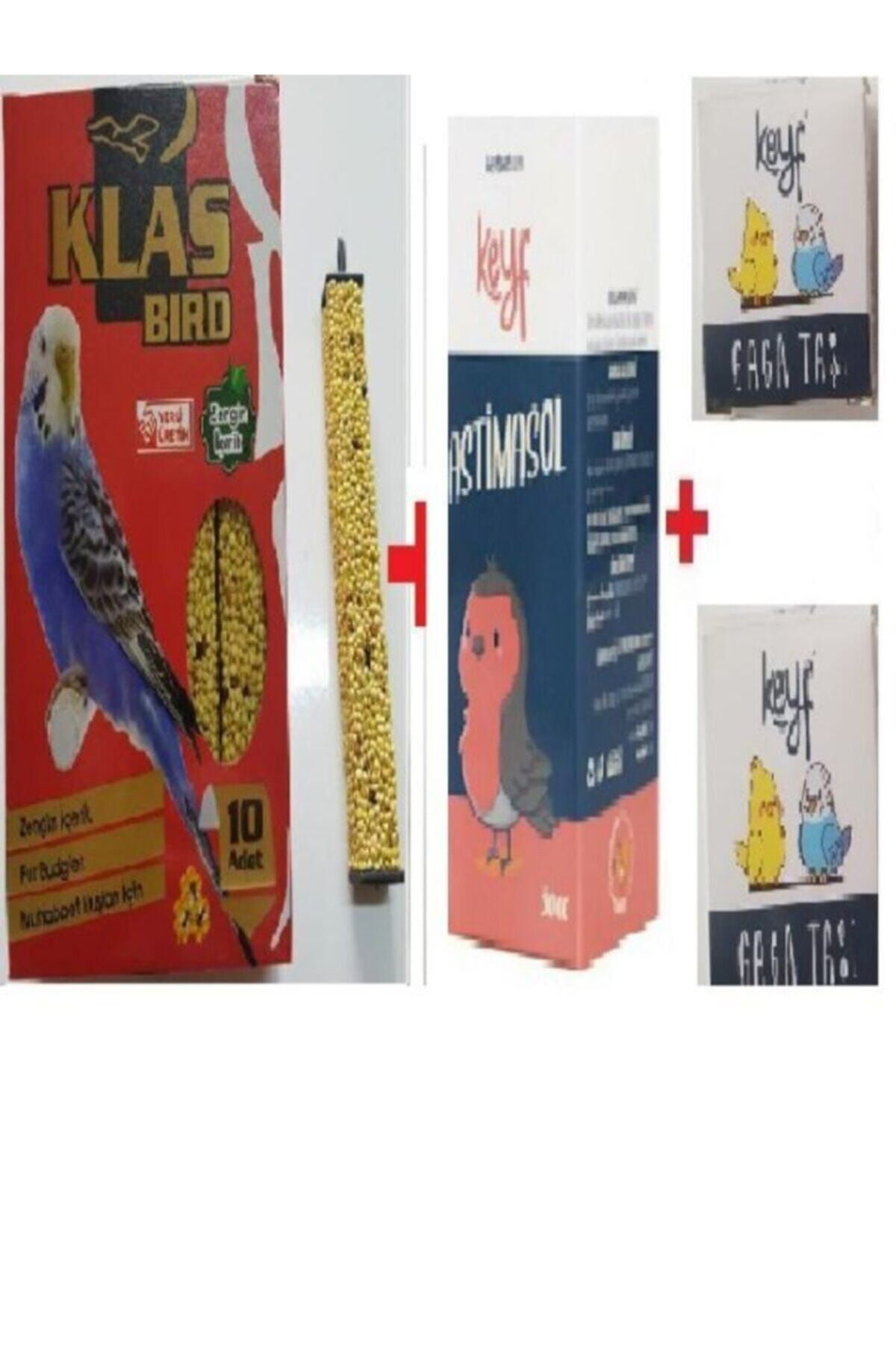 Klas Muhabbet Kuşu Balli Kraker 10 Lu+ Muhabbet Kuşu Vitamin 50 Cc (As