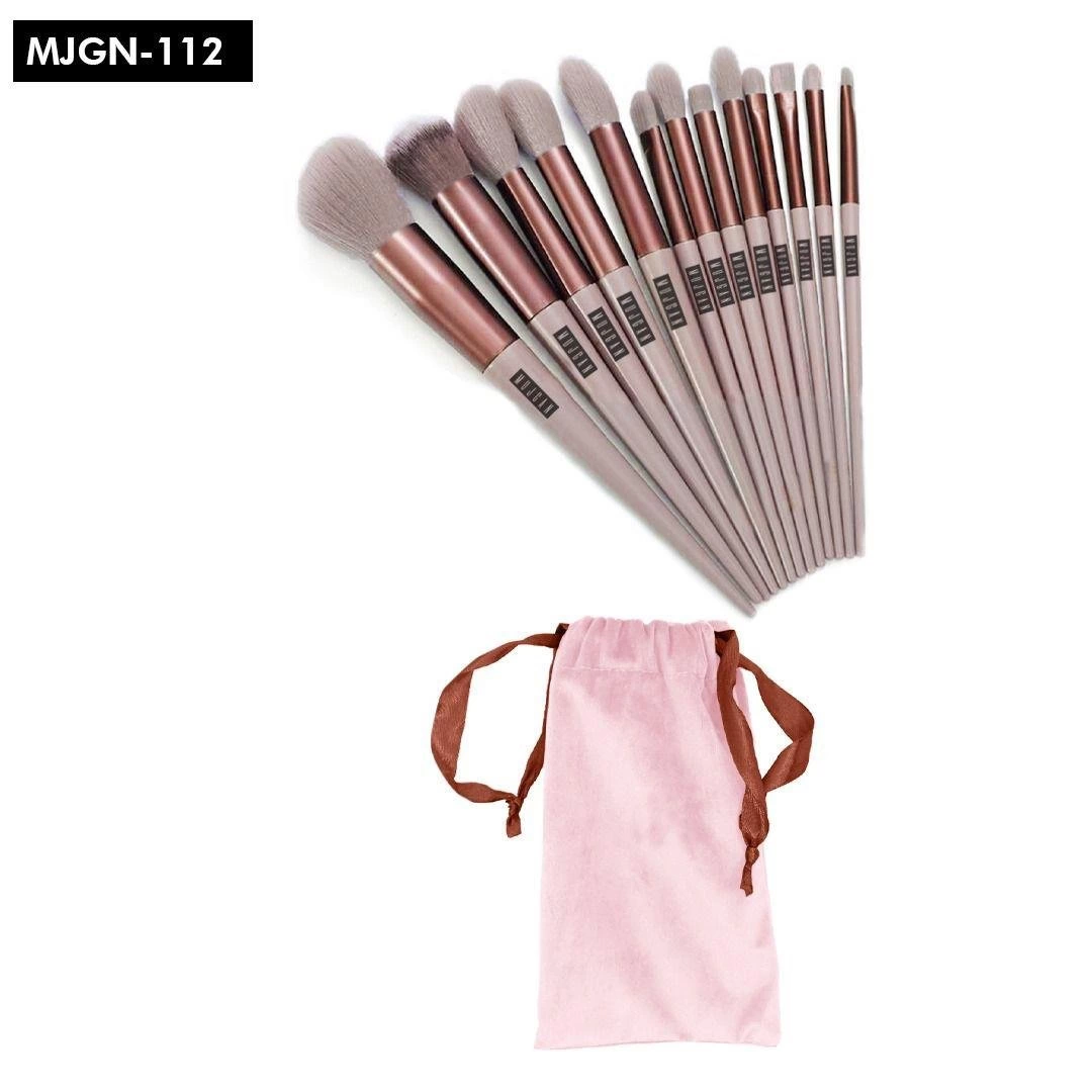 Byntr Mujgan 12'Li Fix Firça Seti Pembe