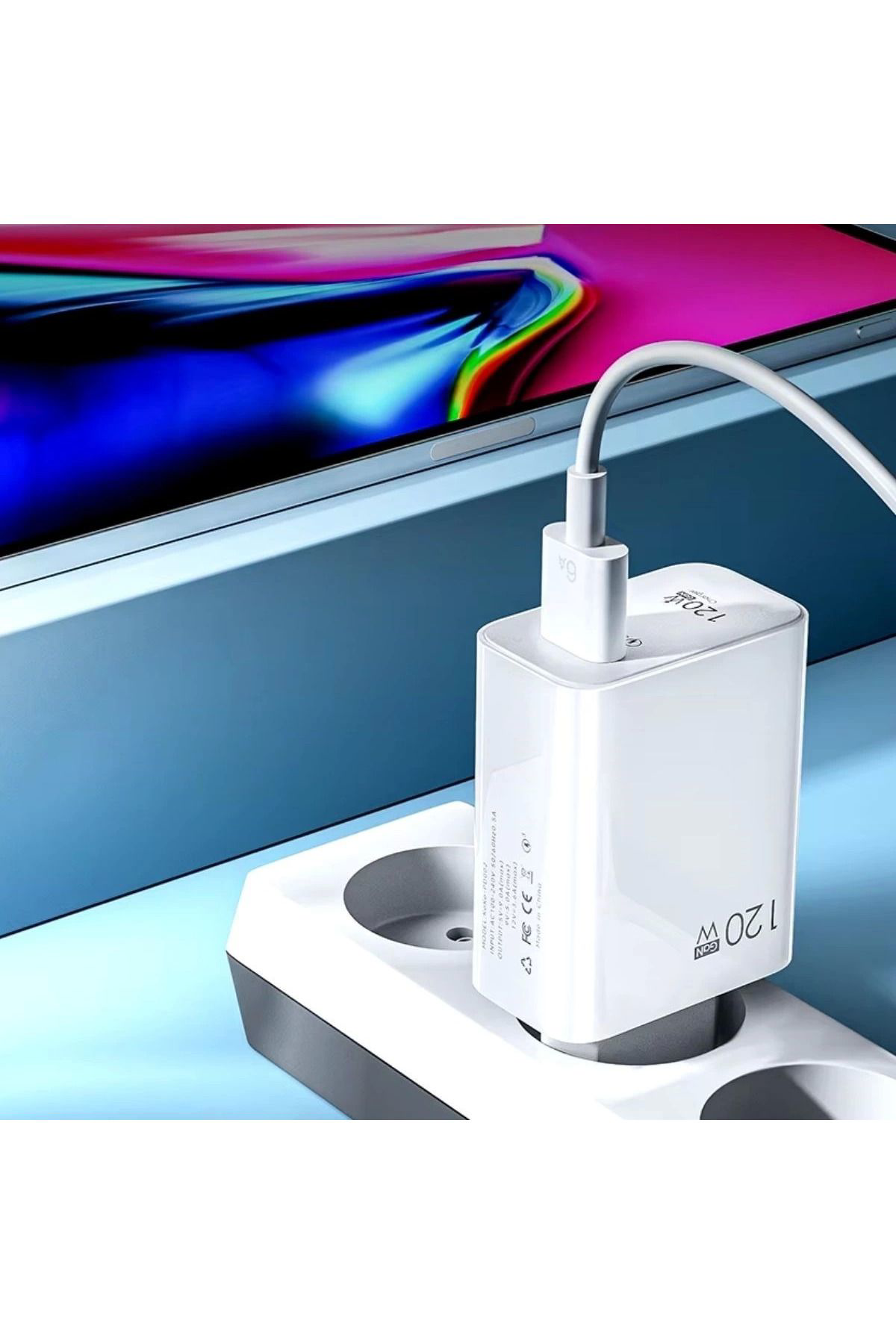 Mulvix Mullkrg Krg01 120W Usb Hizli Type C Uçlu Kablolu Şarj Aleti (Muul