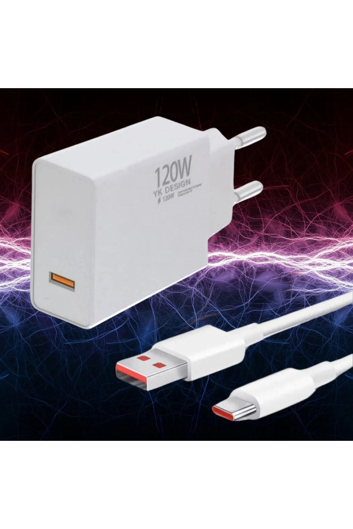 Mulvix Mullkrg Krg01 120W Usb Hizli Type C Uçlu Kablolu Şarj Aleti (Muul