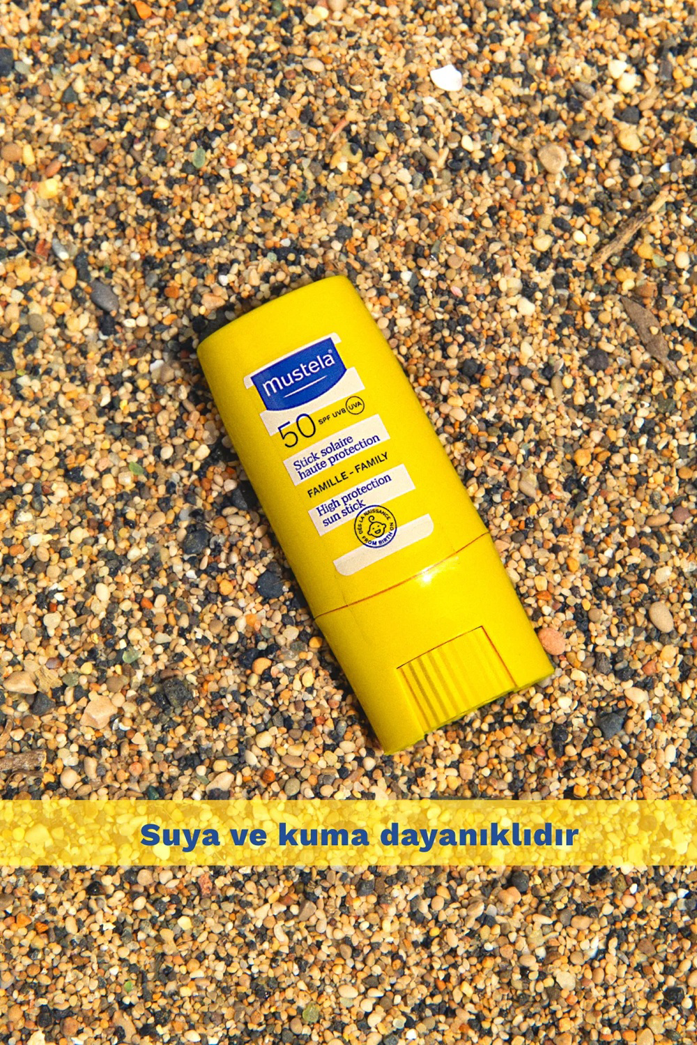 Mustela  Spf50+ Çok Yüksek Koruma Faktörlü Güneş Stick 9 Ml