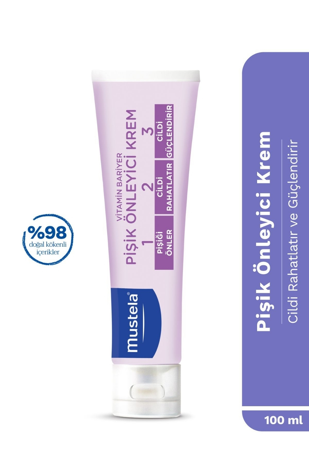Mustela  Vitamin Bariyer 1.2.3. Pişik Önleyici Krem 100 Ml