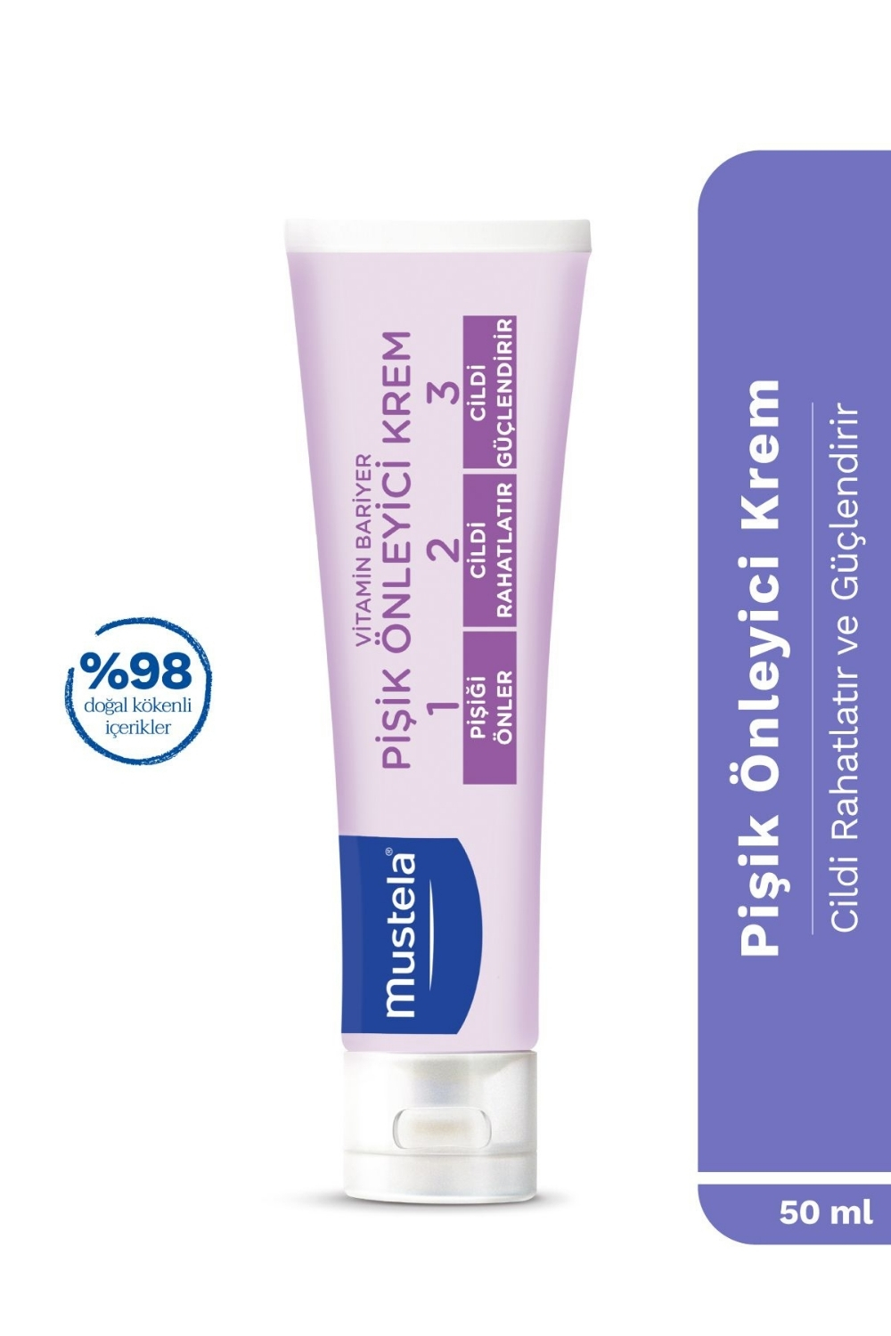 Mustela  Vitamin Bariyer 1.2.3. Pişik Önleyici Krem 50 Ml
