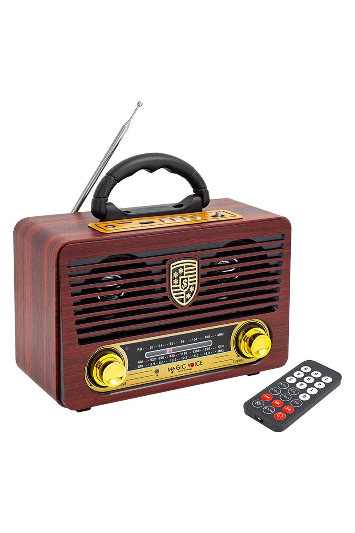 Robotrend Mv-115Bt Usb/Sd/Fm/Bluetooth Destekli Nostaljik Radyo