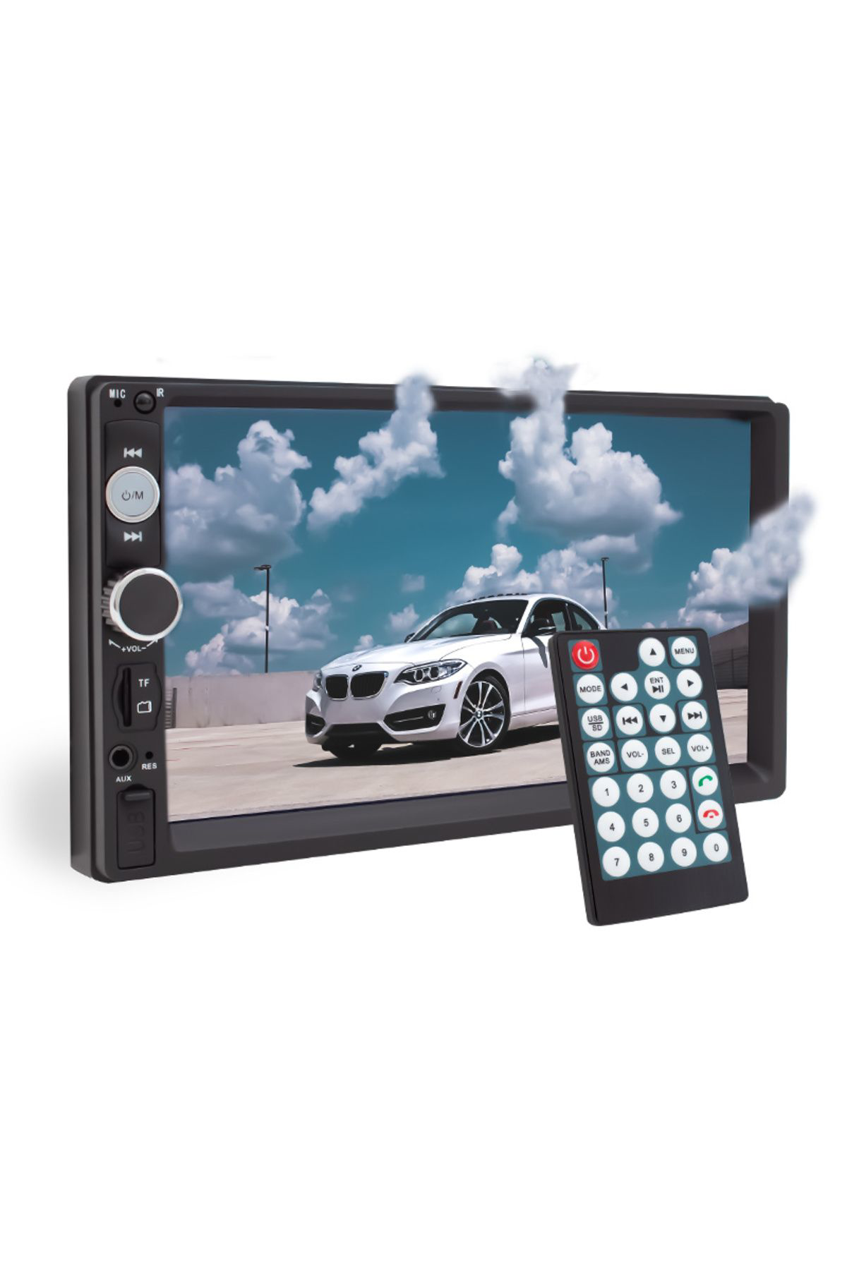 Robotrend Mv-5418 Usb/Sd/Fm/Aux/Mp5/Bluetooth 7 Dokunmatik Mekaniksiz Doubl