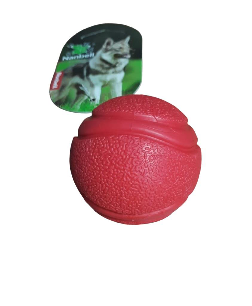 Nanbell  851007 Kedi Ve Köpek Oyuncak Sert Top 6 Cm
