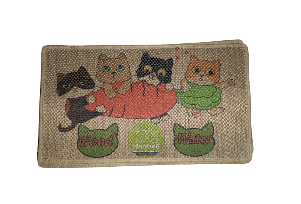 Nanbell  Jüt Hali Kedi Tirmalama 70X43 Cm Desenli No:10