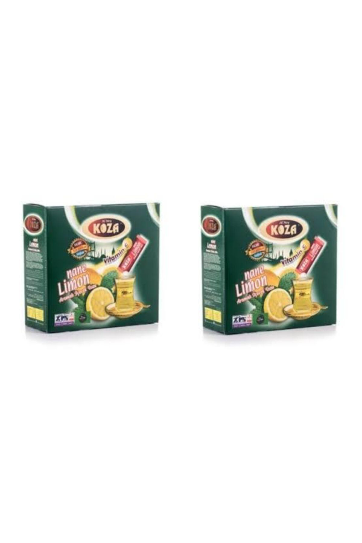 Koza Nane Limon Aromali Tek İçimlik 50 Adet X 2 Paket
