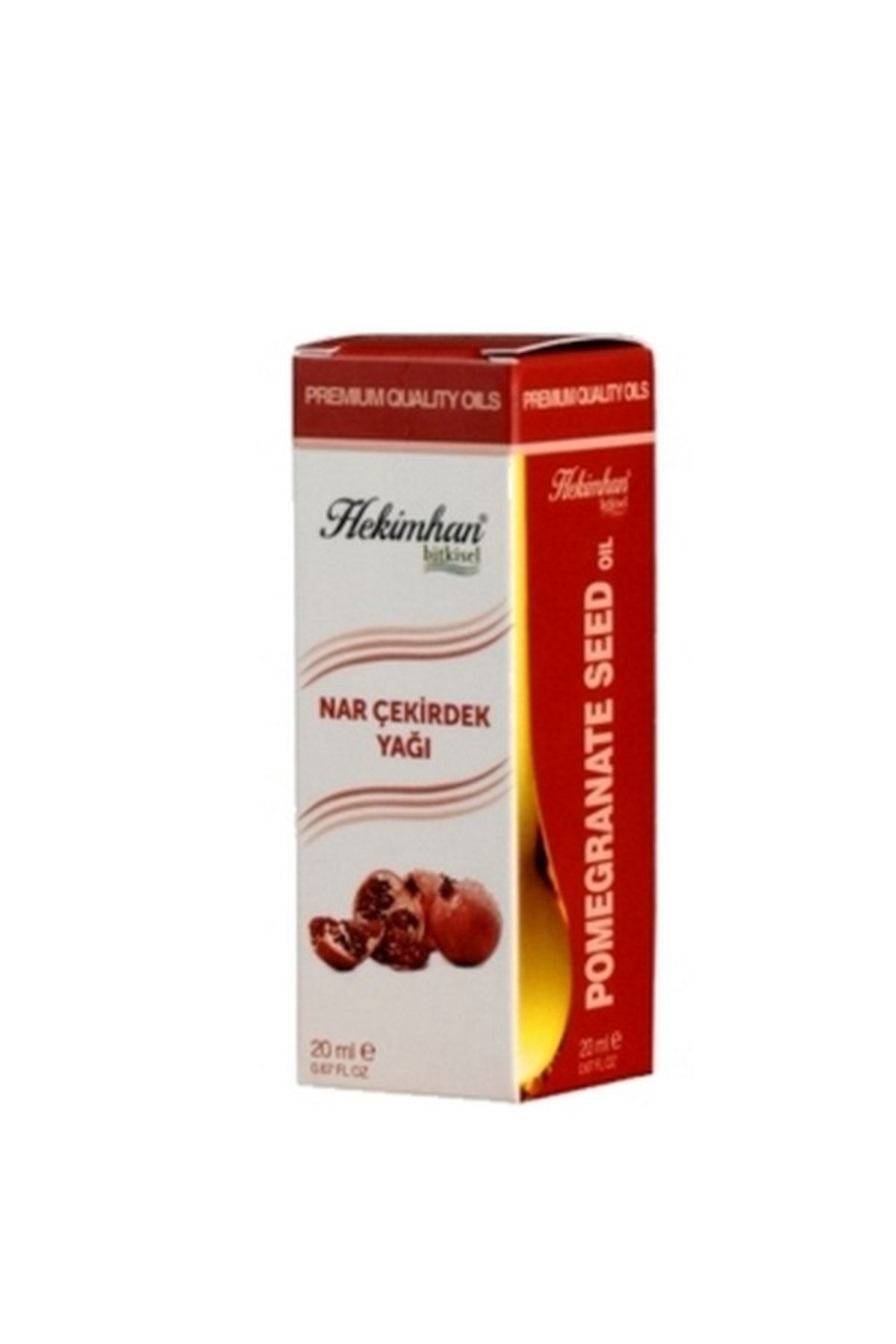 Hekimhan Bitkisel Nar Çekirdeği Yaği 20 Ml 12 Adet 1 Koli