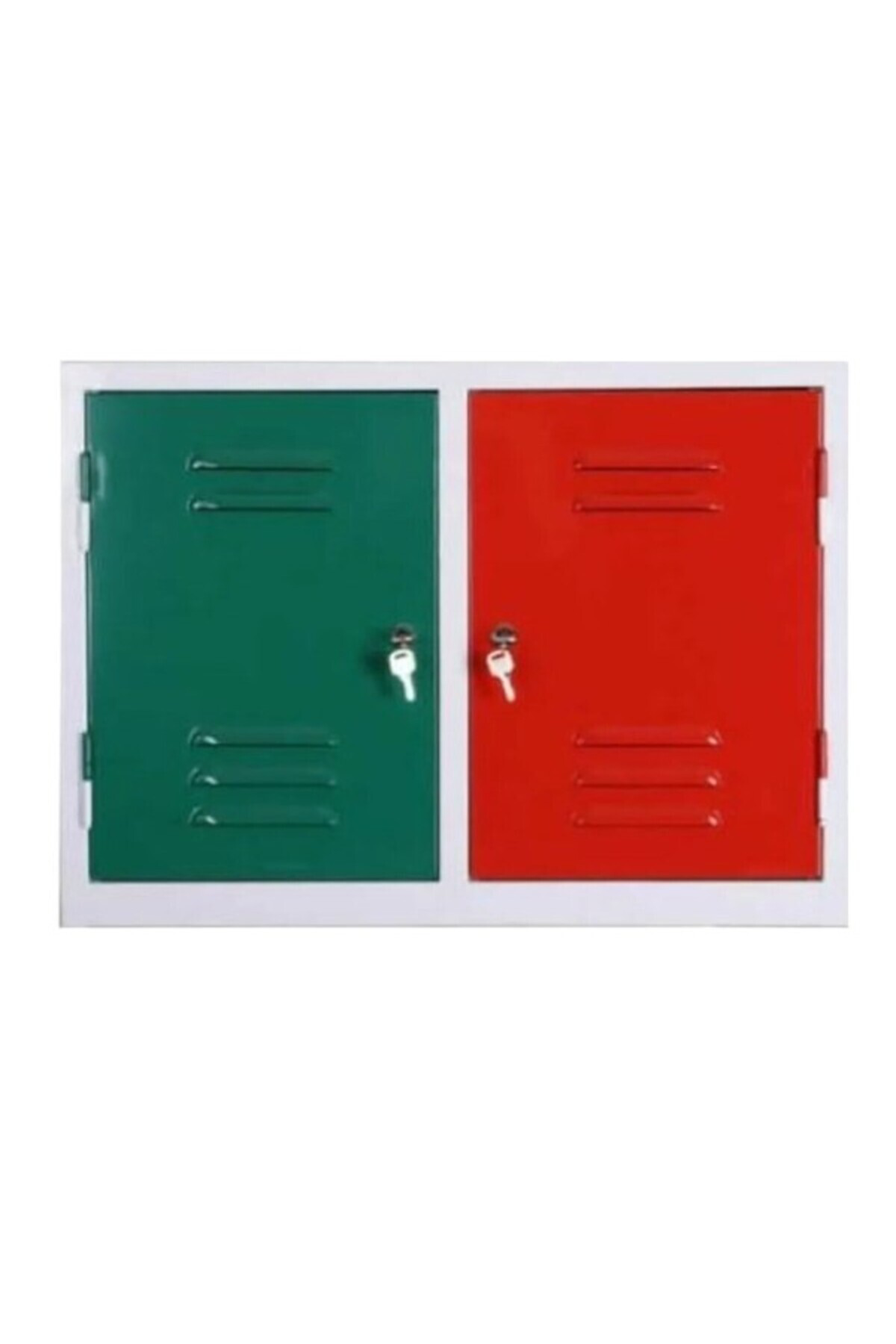 Kamusalmarket Narkotik İlaç Dolabi 50X60x20 Cm Toksin İlaç Dolabi Eczane Kirmiz