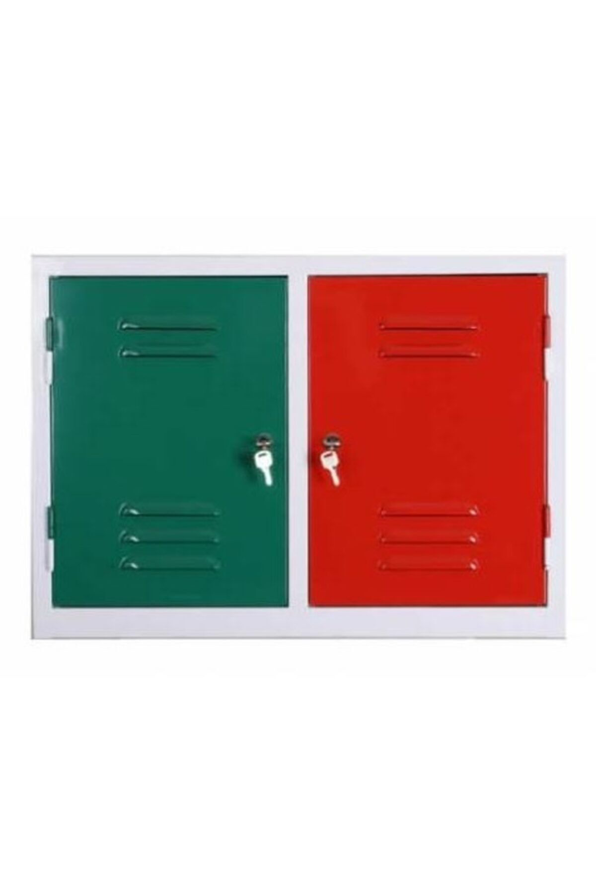 Kamusalmarket Narkotik İlaç Dolabi 50X60x20 Cm Toksin İlaç Dolabi Eczane Kirmiz