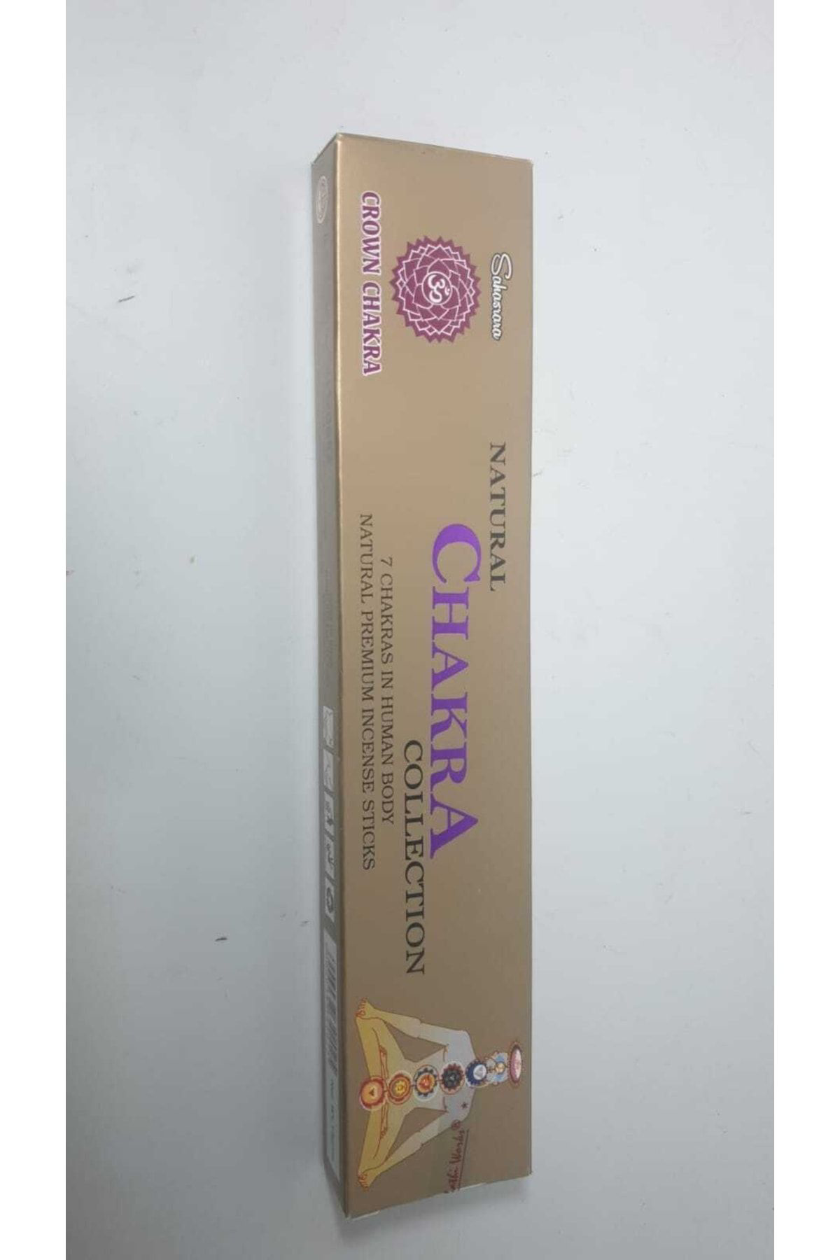 Keskin Natural Taç Çakrasi (Crown Chakra) Masala Stick Tütsü