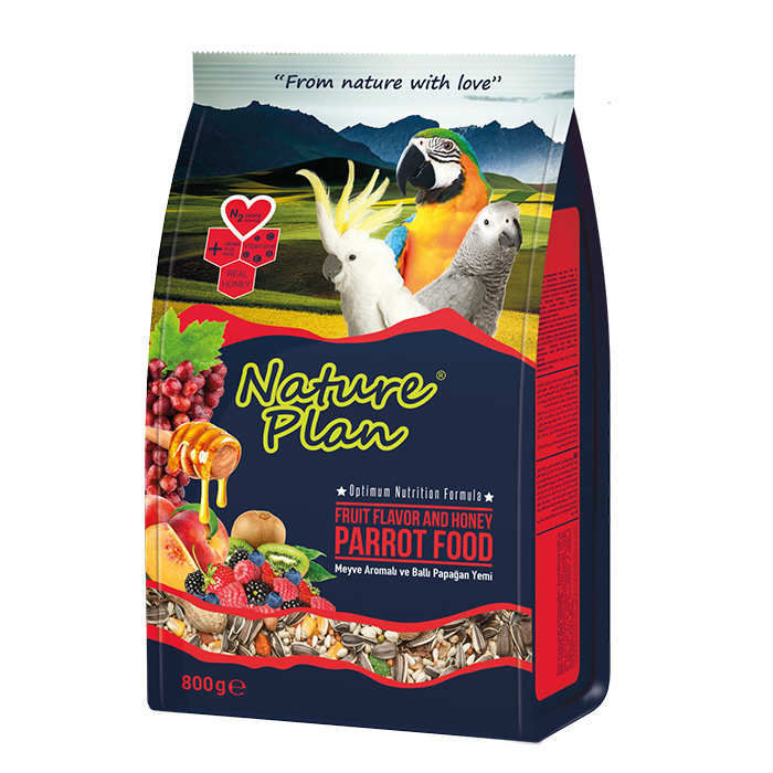Nature Plan  Papağan Yemi 800 Gr