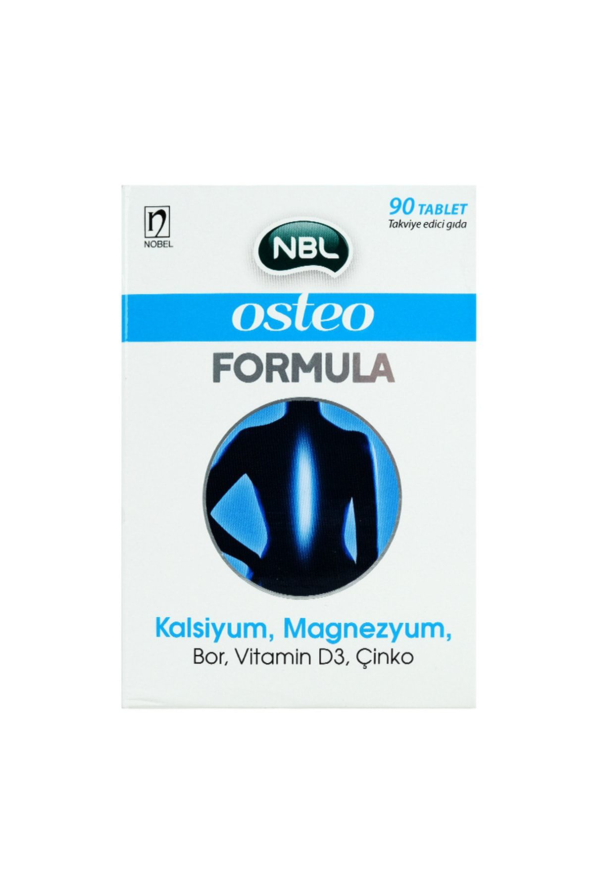 Nobel Nbl Osteo Formula 90 Tablet - Aromasiz
