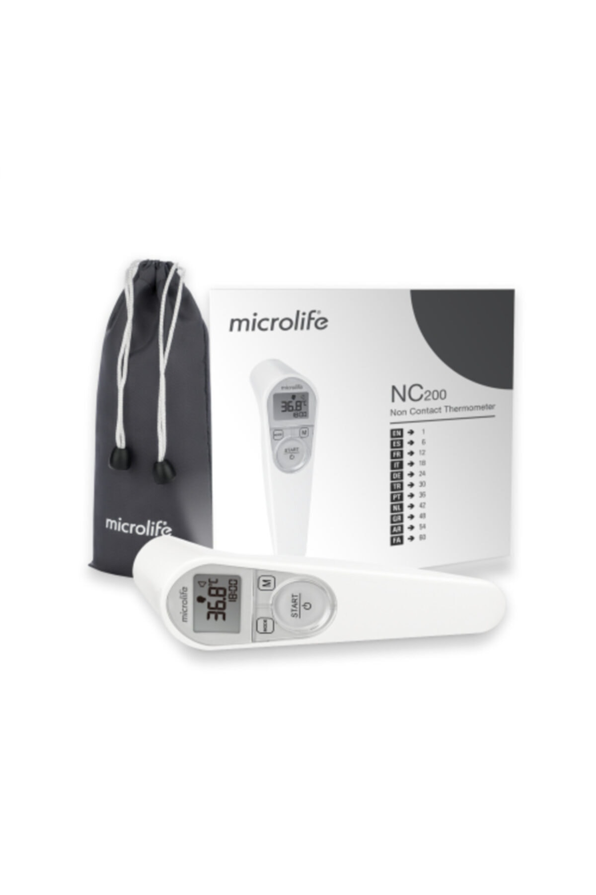 Microlife Nc 200 Temassiz Dijital Ateş Ölçer