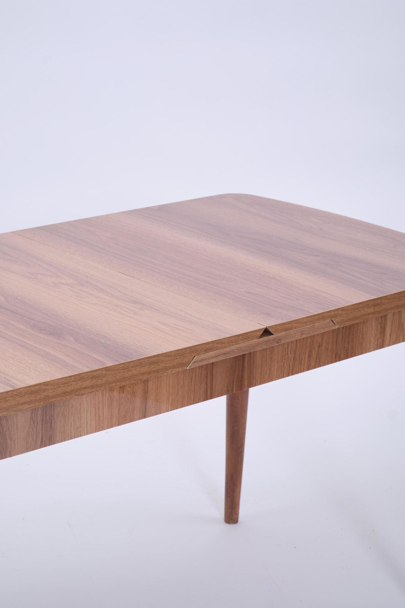 Erezogullari Mobilya Nehir Milano Mdf Lak Panel Açilir Mutfak Masa Takimi 75X130cm