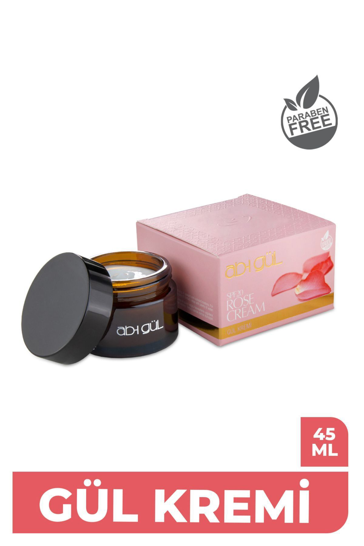 Ab-İ Gül Nemlendirici Gündüz Gül Kremi 45 Ml - Spf20 Koruma