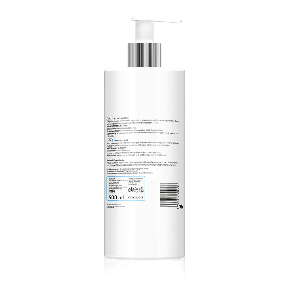 Apis Natural Cosmetics Nemlendirici Tonik - Deniz Yosunlu - Hydro Balance - 500 Ml