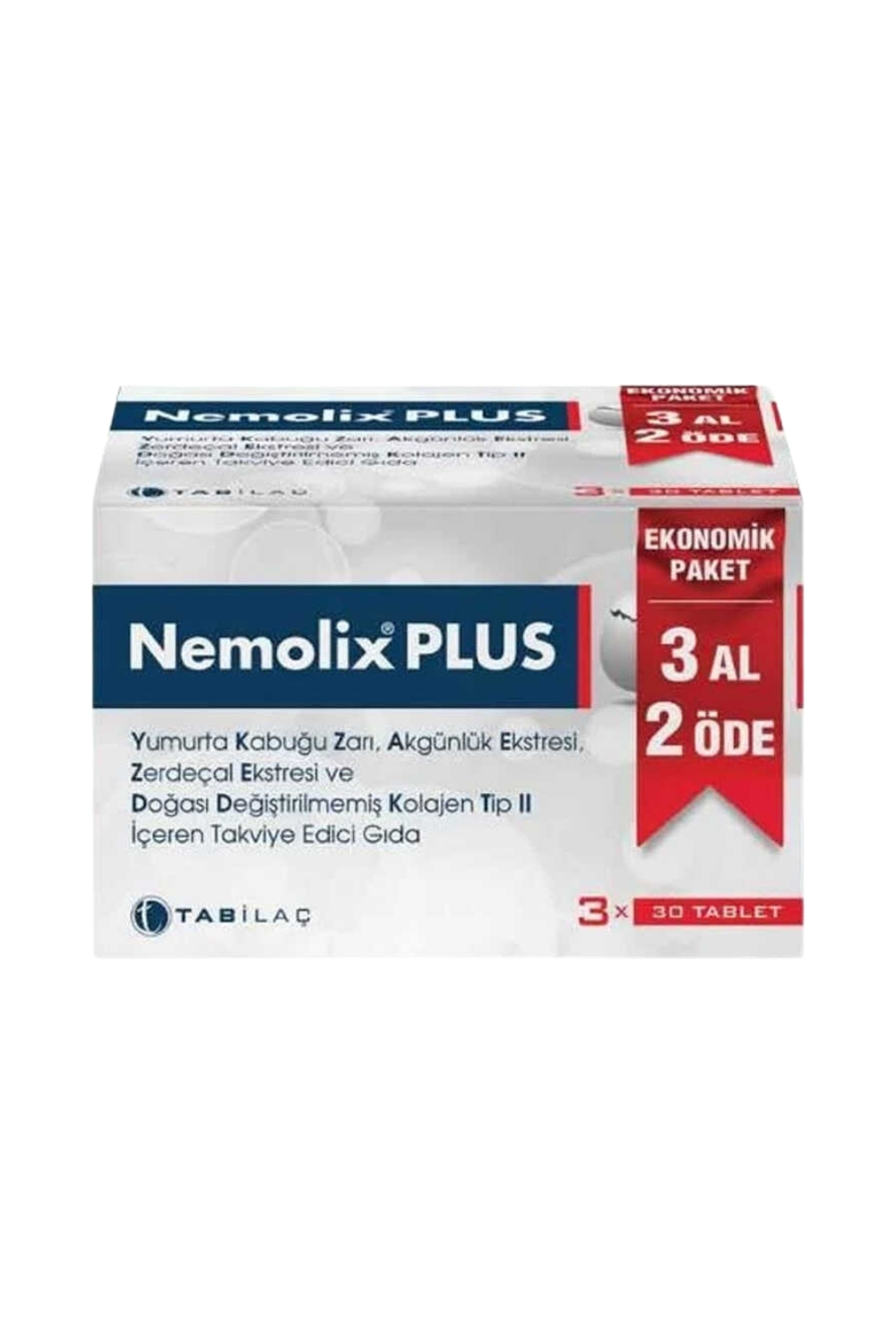 Nemolix  Plus 30 Tablet 3 Al 2 Öde