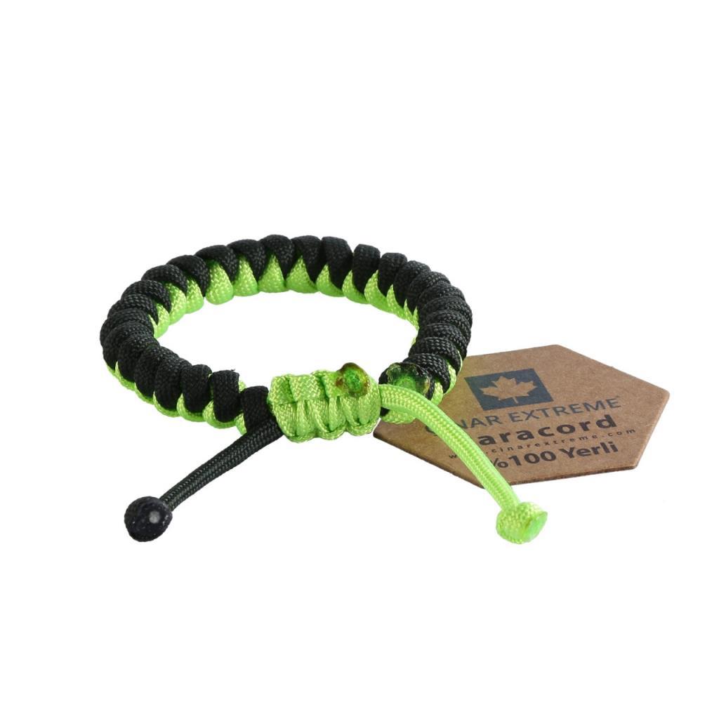 Çinar Extreme Neon Sari Snake Paracord Bileklik  