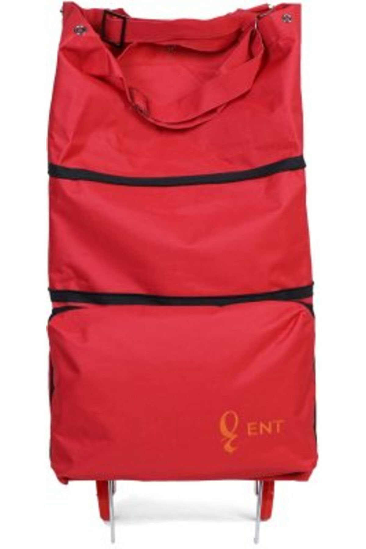 Ent Canta Nergis Model 2 Tekerli Ve Katlanabilir Alişveriş Ve Seyahat Çanta